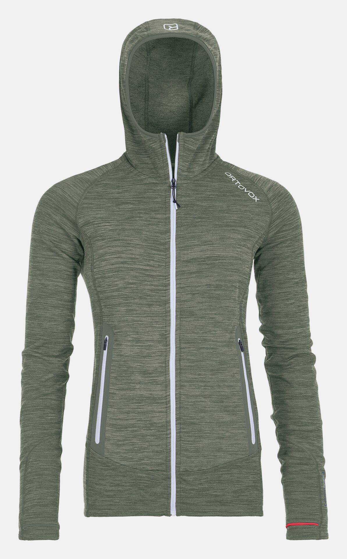 ORTOVOX FLEECE LIGHT MELANGE HOODY W Hoodies ORTOVOX